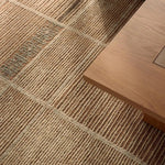 Beauty is on the horizon with the Bezem Aytana. The Aytana design features a mid-century linear pattern in tonal shades of beige for subtle visual depth. Hand-knotted from easy-care wool with a high-low pile, this piece is as practical as it is captivating—a true testament to modern craftsmanship.Hand Knotte Amethyst Home provides interior design, new home construction design consulting, vintage area rugs, and lighting in the Kansas City metro area.