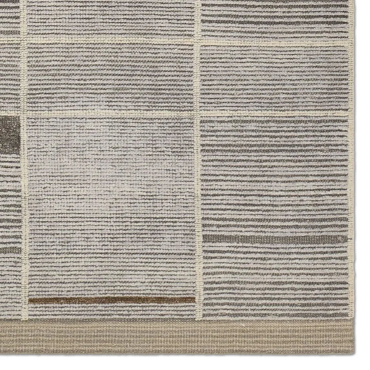 Beauty is on the horizon with the Bezem Aytana. The Aytana design features a mid-century linear pattern for subtle visual depth. Hand-knotted from easy-care wool with a high-low pile, this piece is as practical as it is captivating—a true testament to modern craftsmanship.Hand Knotte Amethyst Home provides interior design, new home construction design consulting, vintage area rugs, and lighting in the Omaha metro area.