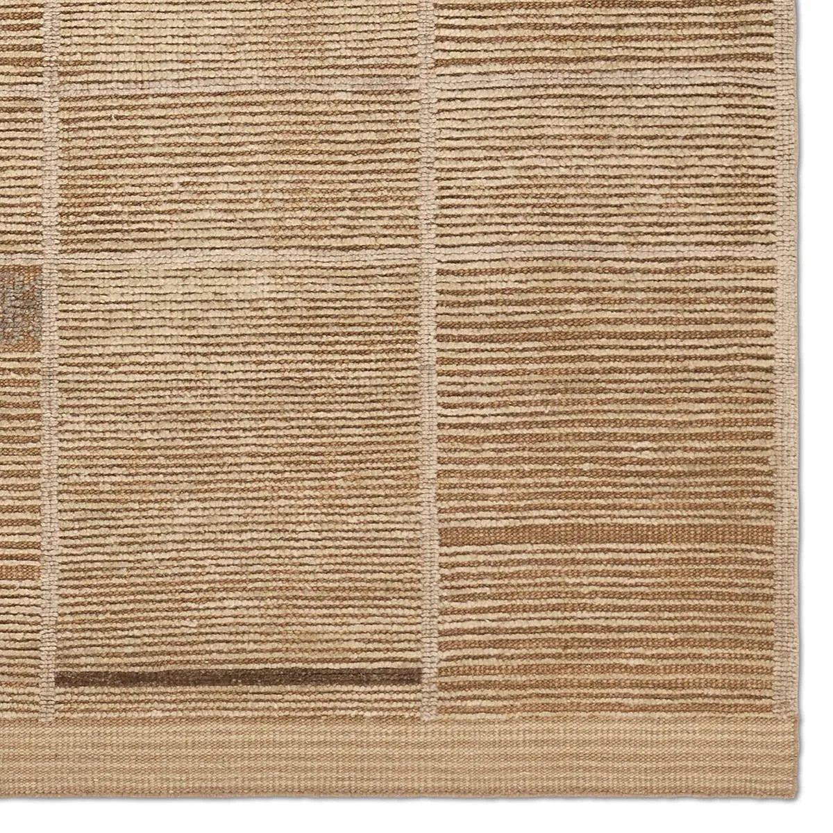 Beauty is on the horizon with the Bezem Aytana. The Aytana design features a mid-century linear pattern in tonal shades of beige for subtle visual depth. Hand-knotted from easy-care wool with a high-low pile, this piece is as practical as it is captivating—a true testament to modern craftsmanship.Hand Knotte Amethyst Home provides interior design, new home construction design consulting, vintage area rugs, and lighting in the Portland metro area.