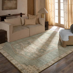 Featuring Elain Hand-Knotted Rug by Jaipur Living at Amethyst Home. Where traditional charm meets modern luxury. Hand knotted by artisans in India with super-soft 100% Afghan wool, this rug feels as good as it looks. It features natural colors and easy to care for materials, making it the perfect foundation for any space.Hand Knotted100% WoolAZA02 Azad E. Amethyst Home provides interior design, new home construction design consulting, vintage area rugs, and lighting in the Laguna Beach metro area.