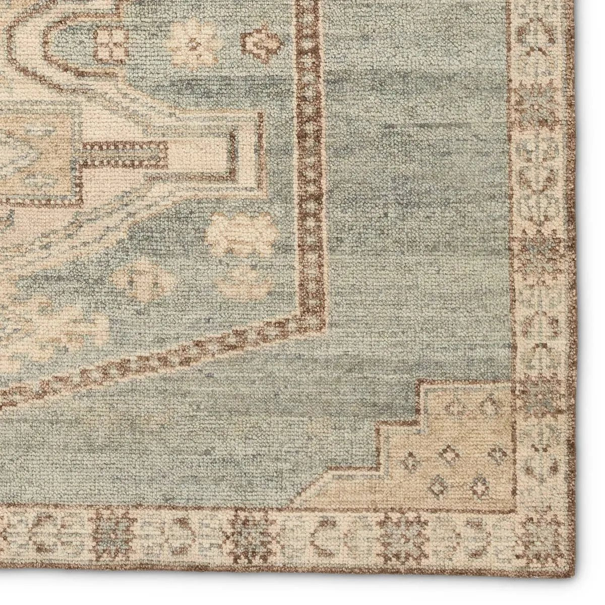 Featuring Elain Hand-Knotted Rug by Jaipur Living at Amethyst Home. Where traditional charm meets modern luxury. Hand knotted by artisans in India with super-soft 100% Afghan wool, this rug feels as good as it looks. It features natural colors and easy to care for materials, making it the perfect foundation for any space.Hand Knotted100% WoolAZA02 Azad . Amethyst Home provides interior design, new home construction design consulting, vintage area rugs, and lighting in the Winter Garden metro area.