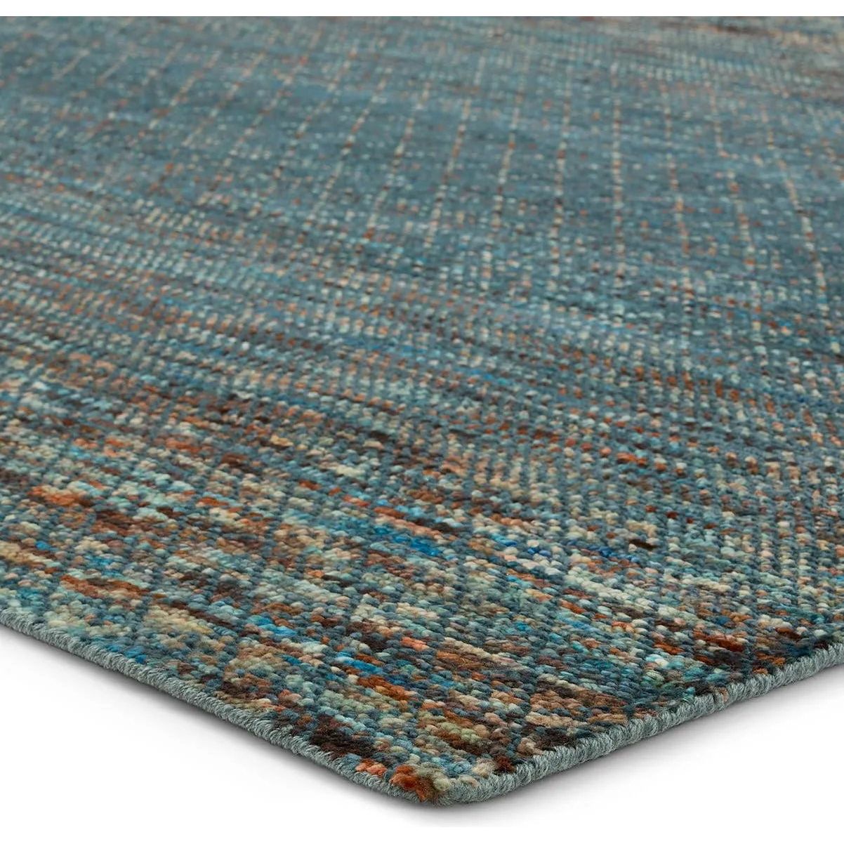 A fresh and dynamic take on classic grass patterns, the hand-knotted Harmonic rug brings textural appeal and a stunning color story to modern spaces. The vibrancy and statement-making hues of this globally inspired design is credited to the impressive Indian artisanry of the space-dyed technique and hand-crafted construction. Amethyst Home provides interior design, new home construction design consulting, vintage area rugs, and lighting in the Salt Lake City metro area.
