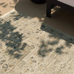 Introducing Tejal, engineered to excel in both style and durability. Crafted with precision using space-dyed polyester and cross-woven for rich texture, it’s built to withstand high-traffic settings, both indoors or out. The traditional design captures a coveted vintage aesthetic while remaining easy to maintain. Amethyst Home provides interior design, new home construction design consulting, vintage area rugs, and lighting in the Portland metro area.