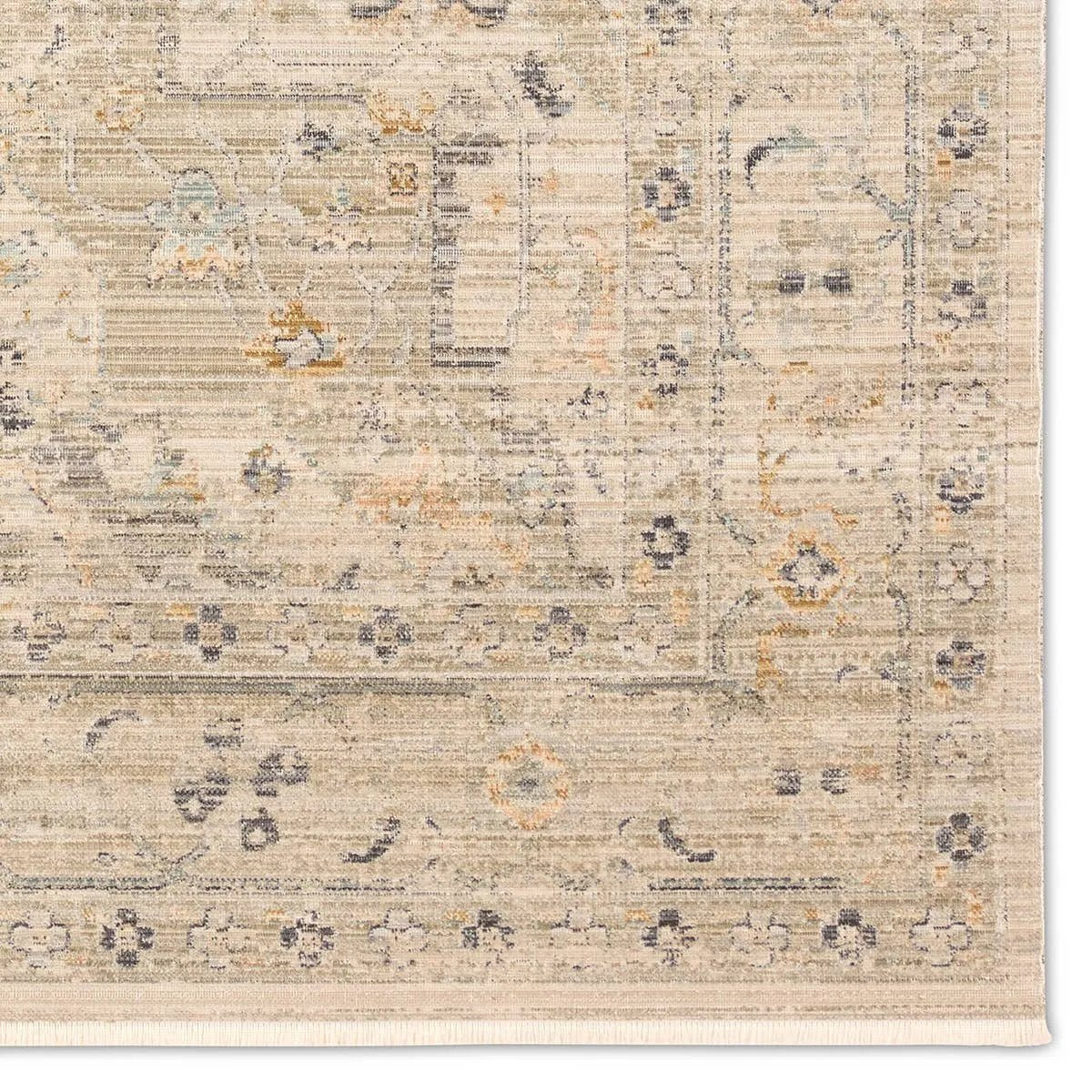Introducing Tejal, engineered to excel in both style and durability. Crafted with precision using space-dyed polyester and cross-woven for rich texture, it’s built to withstand high-traffic settings, both indoors or out. The traditional design captures a coveted vintage aesthetic while remaining easy to maintain. Amethyst Home provides interior design, new home construction design consulting, vintage area rugs, and lighting in the Salt Lake City metro area.