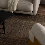 Featuring Ketra Solous Rug by Jaipur Living at Amethyst Home. This natural fiber blend gives way to an organic look and feel to a space.  Hand loomed by artisans in India, the Ketra Solous demonstrates woven and braided techniques from the sustainable sources of jute and cotton that give way to incredibly rich texture.Handwoven70% Jute 30% CottonKET01 K. Amethyst Home provides interior design, new home construction design consulting, vintage area rugs, and lighting in the Newport Beach metro area.