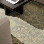 Featuring Maeli Hand-Knotted Rug by Jaipur Living at Amethyst Home. The latest offering in our best selling Rhapsody Maeli features heirloom-quality designs of stunningly abrashed Old World patterns. These traditional patterns meet modern design elements in the Maeli. A treat for the senses, this hand knotted rug features a conventional floral design and a. Amethyst Home provides interior design, new home construction design consulting, vintage area rugs, and lighting in the Des Moines metro area.
