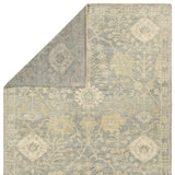 Featuring Maeli Hand-Knotted Rug by Jaipur Living at Amethyst Home. The latest offering in our best selling Rhapsody Maeli features heirloom-quality designs of stunningly abrashed Old World patterns. These traditional patterns meet modern design elements in the Maeli. A treat for the senses, this hand knotted rug features a conventional floral design an. Amethyst Home provides interior design, new home construction design consulting, vintage area rugs, and lighting in the Winter Garden metro area.