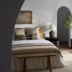 Featuring Margosa Encare Throw by Jaipur Living at Amethyst Home. The Neem & Jaipur Living present the Margosa Encare, offering stonewashed and embroidered handcrafted throws, blankets, and bedding expertly crafted of soft cotton and hand-spun wool in India. Grounded in ancient textile traditions, this Encare brings natural designs and textures through . Amethyst Home provides interior design, new home construction design consulting, vintage area rugs, and lighting in the Winter Garden metro area.