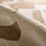 The hand-tufted Anthem Noverre makes a bold statement with contemporary aesthetics and modern Brutalist influences. The Noverre design stands out with its striking high-low texture, plush feel, and subtle sheen that enhances its dynamic pattern. Amethyst Home provides interior design, new home construction design consulting, vintage area rugs, and lighting in the Winter Garden metro area.