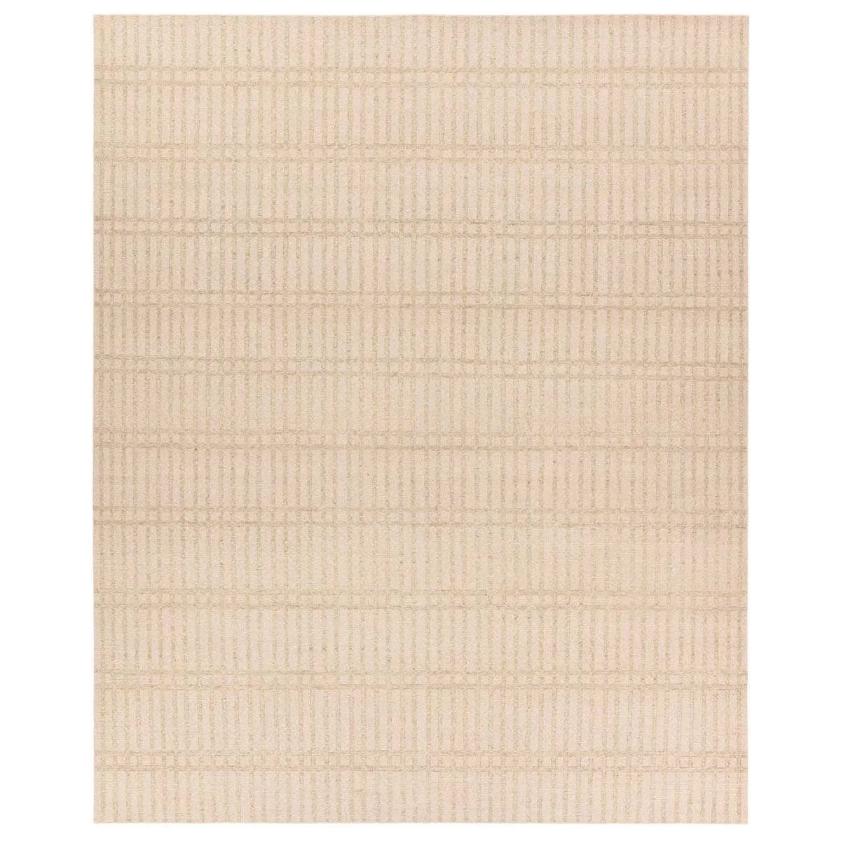 The Onessa Skyline marries traditional motifs with soft, subdued colorways for the perfect blend of fresh and time-honored style. These hand-knotted wool rugs feature a hand-sheared quality that lends the design a coveted vintage impression. The Skyline rug features a striped traditional pattern of Cream, light green, and beige. Amethyst Home provides interior design, new home construction design consulting, vintage area rugs, and lighting in the Calabasas metro area.