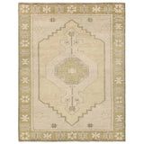 The Salinas Sprig is punctuated by vibrant hues and intricate details, bringing a bold, transitional look to any home. The hand-knotted Sprig rug expresses classic style with an intricate center medallion and surrounding border. Amethyst Home provides interior design, new home construction design consulting, vintage area rugs, and lighting in the Austin metro area.