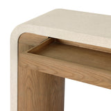 Jane Console Table - Sandy Oak Veneer | shipping 10/10/2026