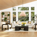 Juna Coffee Table - Dark Brown