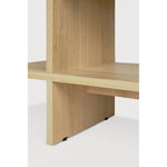 Featuring Kabuki Oak Side Table by Ethnicraft at Amethyst Home. Find balance and symmetry in the Kabuki side table, available in solid oak. Designed by the multitalented commercial artist Reynaldo Zapp, this item brings a sense of peace to the living space. Pair the Kabuki with the Mellow modular sofa, or as a stand-alone side table — versatility, understated style and functiona. Amethyst Home provides interior design, new construction, custom furniture, and area rugs in the Los Angeles metro area
