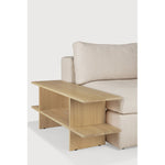 Featuring Kabuki Oak Side Table by Ethnicraft at Amethyst Home. Find balance and symmetry in the Kabuki side table, available in solid oak. Designed by the multitalented commercial artist Reynaldo Zapp, this item brings a sense of peace to the living space. Pair the Kabuki with the Mellow modular sofa, or as a stand-alone side table — versatility, understated style and functional. Amethyst Home provides interior design, new construction, custom furniture, and area rugs in the Washington metro area