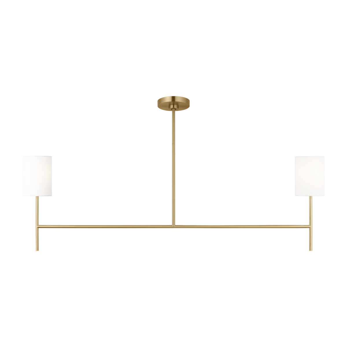 Key Medium Linear Chandelier Burnished Brass | shipping 08/18/2025