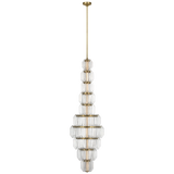 Featuring Killarney 19" Layered Entry Chandelier Natural Brass by Visual Comfort at Amethyst Home. Killarney 19" Layered Entry Chandelier in Natural Brass with Clear Crystal
Overall Dimensions: 19" L x 19" W x 104.75" HWeight : 90 lbs.. Amethyst Home provides interior design, new construction, custom furniture, and area rugs in the Austin metro area