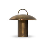 Kivo Cordless Table Lamp - Aged Antique Brass Iron | shipping 10/15/2026