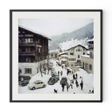 Klosters by Slim Aarons - Black Maple