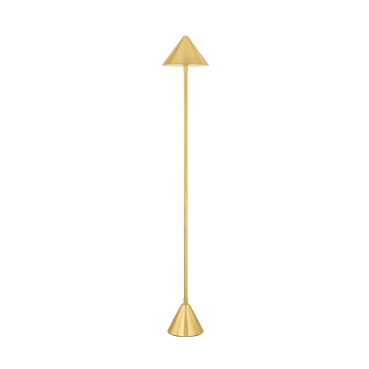 Salma Rechargeable Floor Lamp - Aged Brass | ready to ship!