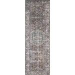 Layla Taupe/Stone Rug - Amethyst Home The Layla Collection is traditional and timeless, with a beautiful lived-in design that captures the spirit of an old-world rug. This traditional power-loomed rug is crafted of 100% polyester with a classic and sophisticated color palette and subtle patina.