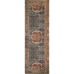Featuring Layla Blue/Spice Runner by Loloi at Amethyst Home. The Layla Blue / Spice area rug from Loloi captures the spirit of an old-world rug. Our customers love this rug because: 

Perfect for families with kids and pets
Very easy to clean and maintain
Comes in big area rug sizes and as cute kitchen and hallway runners
Looks gorgeous with the intricate.  Amethyst Home provides interior design, new home construction design consulting, vintage area rugs, and lighting in the Washington metro area.