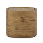 Featuring Leandro Natural Reclaimed French Oak End Table by Four Hands at Amethyst Home. Reclaimed French oak shapes a softened square to make a unique, organic-looking statement. Designed in partnership with longtime Four Hands collaborator Thomas Bina and Brazilian designer Ronald Sasson.Overall Dimensions: 26.00"w x 26.00"d x 21.75"hWeight : 72.09 lbsMaterials : Solid Reclaimed O. Amethyst Home provides interior design, new construction, custom furniture, and area rugs in the Houston metro area