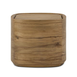 Featuring Leandro Natural Reclaimed French Oak End Table by Four Hands at Amethyst Home. Reclaimed French oak shapes a softened square to make a unique, organic-looking statement. Designed in partnership with longtime Four Hands collaborator Thomas Bina and Brazilian designer Ronald Sasson.Overall Dimensions: 26.00"w x 26.00"d x 21.75"hWeight : 72.09 lbsMaterials : Solid Recla. Amethyst Home provides interior design, new construction, custom furniture, and area rugs in the Newport Beach metro area