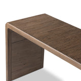 Leo Console Table - Rustic Grey