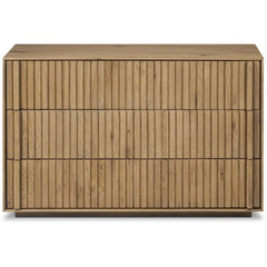 Leo Rustic Light Natural Oak Nightstand | ready to ship!