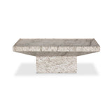Lex Coffee Table - Sand Marble | shipping 10/25/2026