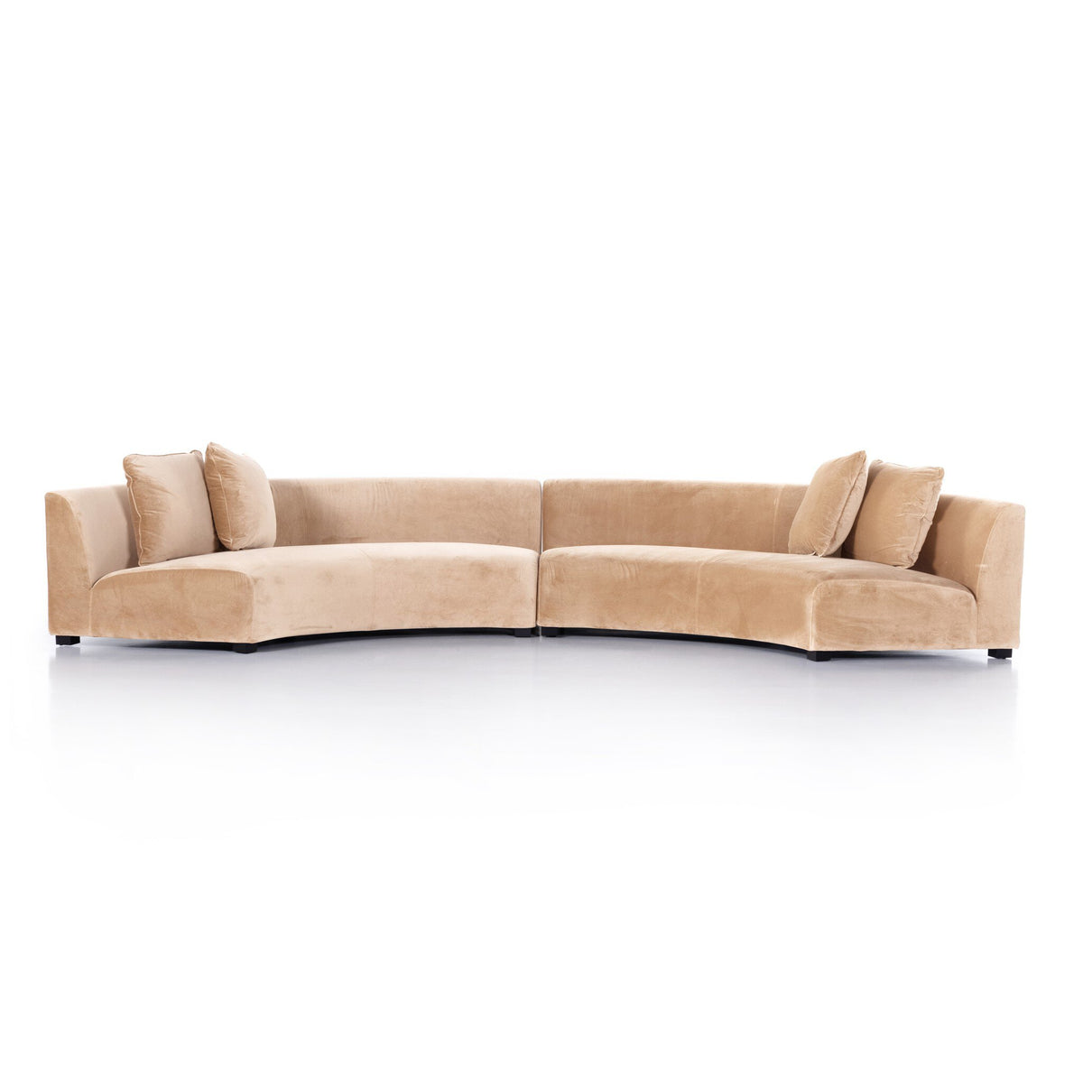 Liam Surrey Camel Sectional | ready to ship!