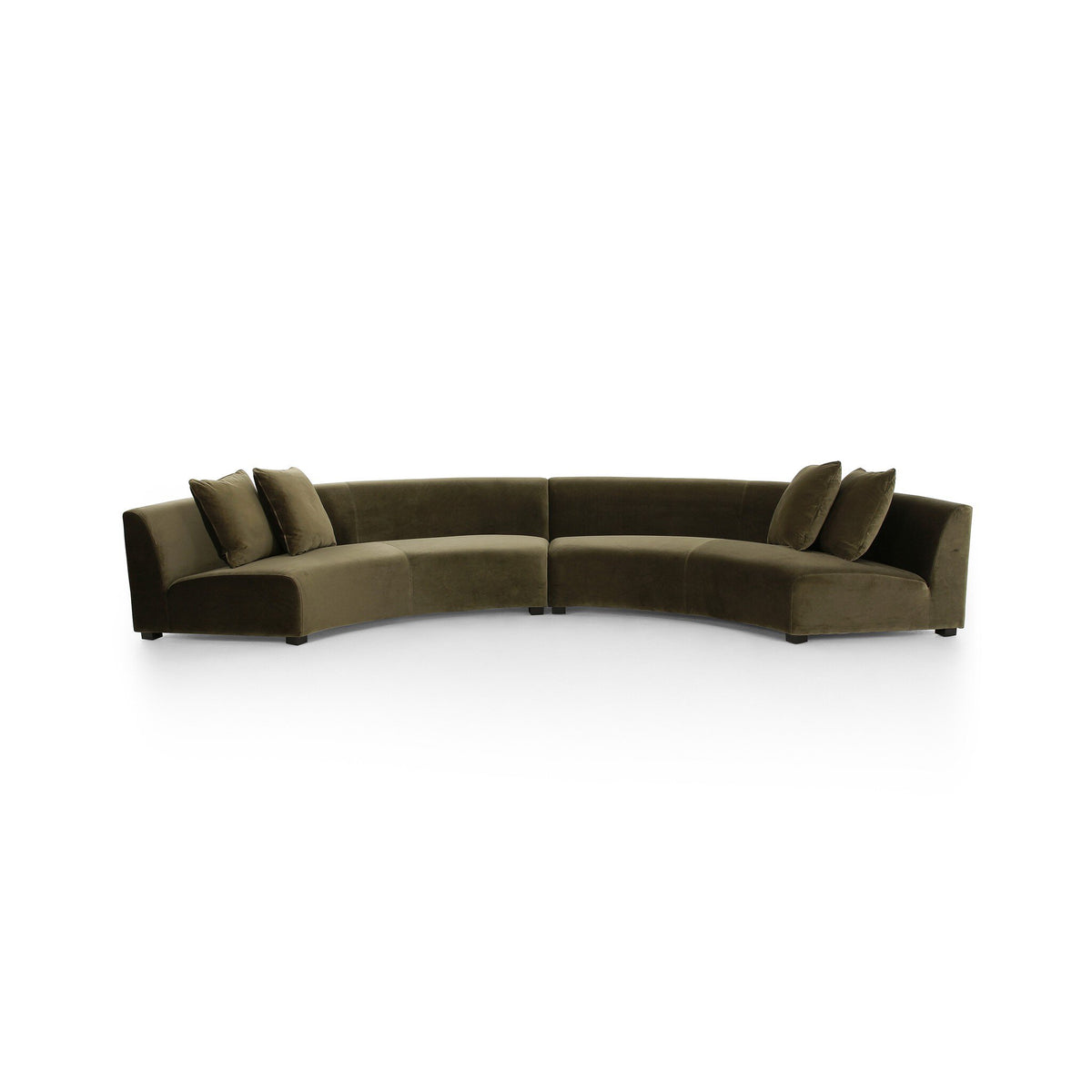 Liam Surrey Olive Sectional | shipping 10/06/2025