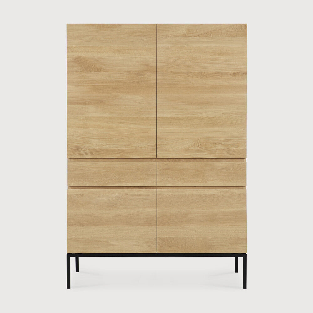 Ligna Black Oak Cupboard | ready to ship!
