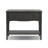 Lizzy Nightstand - Smoked Black Oak - Smoked Black Oak Veneer