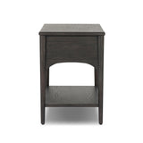 Lizzy Nightstand - Smoked Black Oak - Smoked Black Oak Veneer