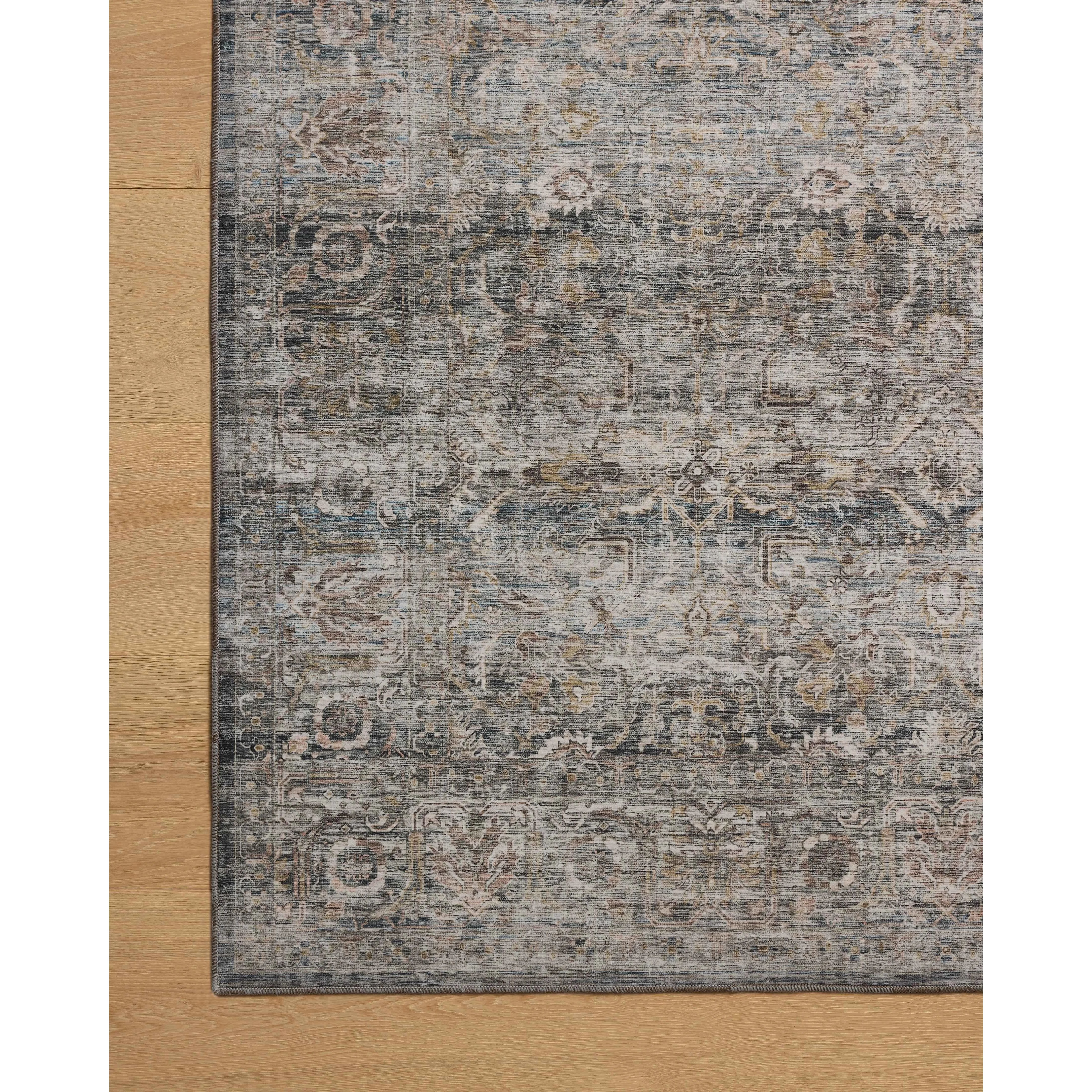 Featuring Amber Lewis x Loloi Josie Dove / Gold Rug by Loloi at Amethyst Home. The Josie Collection is a machine-washable area rug with an exceptional design by Amber Lewis x Loloi. The rugs beautiful, vintage-inspired motifs in rich, earthy tones raise the standard for washable rugs. This collection is power-loomed of polyester in China and OEKO-TEX ce. Amethyst Home provides interior design, new home construction design consulting, vintage area rugs, and lighting in the Winter Garden metro area.