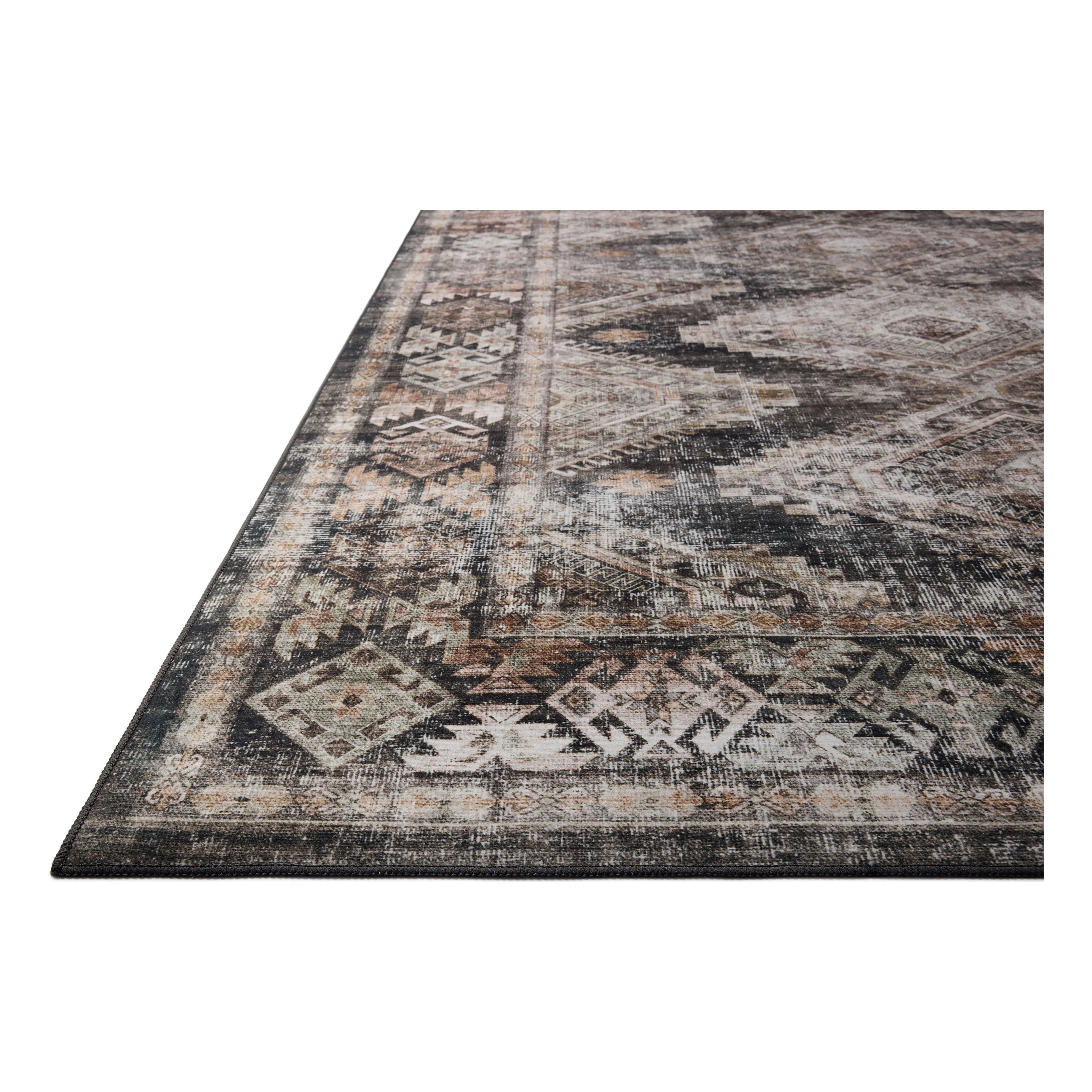 The Josie Collection is a machine-washable area rug with an exceptional design by Amber Lewis x Loloi. The rugs beautiful, vintage-inspired motifs in rich, earthy tones raise the standard for washable rugs. Amethyst Home provides interior design, new home construction design consulting, vintage area rugs, and lighting in the Kansas City metro area.