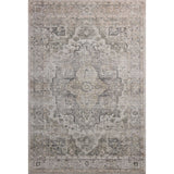 Featuring Amber Lewis x Loloi Josie Silver / Natural Rug by Loloi at Amethyst Home. The Josie Collection is a machine-washable area rug with an exceptional design by Amber Lewis x Loloi. The rugs beautiful, vintage-inspired motifs in rich, earthy tones raise the standard for washable rugs. This collection is power-loomed of polyester in China and OEKO-TEX cert. Amethyst Home provides interior design, new home construction design consulting, vintage area rugs, and lighting in the Dallas metro area.