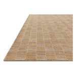 Featuring Amber Lewis x Loloi Marlowe Clay / Natural Rug by Loloi at Amethyst Home. The Marlowe Collection by Amber Lewis x Loloi is a handmade area rug with a coastal-inspired gridded design in natural color palettes. The rugs muted pattern adds understated depth with a durable, thick pile. This collection is hand-loomed of wool in India and Goodweave-cert. Amethyst Home provides interior design, new home construction design consulting, vintage area rugs, and lighting in the Charlotte metro area.