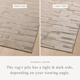 The Monty Collection by Amber Lewis x Loloi is a modern interpretation of richly piled Moroccan rugs in a refreshingly neutral color palette. The rugs abstract designs create a high-low texture in the pile for feet to sink into. Amethyst Home provides interior design, new home construction design consulting, vintage area rugs, and lighting in the Dallas metro area.