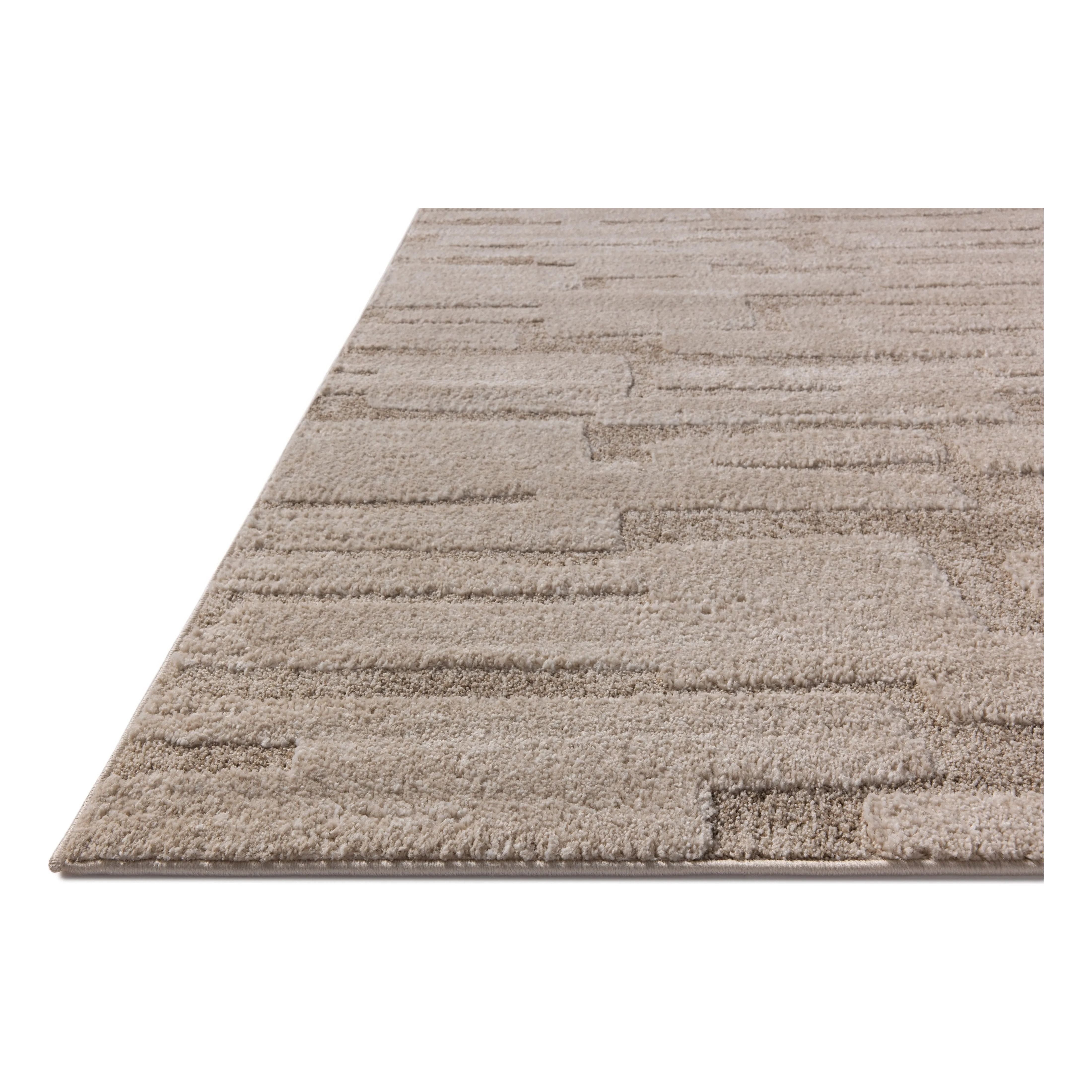 The Monty Collection by Amber Lewis x Loloi is a modern interpretation of richly piled Moroccan rugs in a refreshingly neutral color palette. The rugs abstract designs create a high-low texture in the pile for feet to sink into. Amethyst Home provides interior design, new home construction design consulting, vintage area rugs, and lighting in the Des Moines metro area.