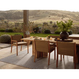 Inspired by the scenic mountain town in California, the Topanga Collection is an indoor/outdoor rug made of durable polypropylene that resembles natural fibers but is much more ready for sun, rain, and high-traffic use. Amethyst Home provides interior design, new home construction design consulting, vintage area rugs, and lighting in the Omaha metro area.