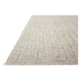 Featuring Brigette Romanek x Loloi Dana Birch Rug by Loloi at Amethyst Home. Irresistible to walk upon, the Dana Birch Rug by Brigette Romanek x Loloi has a high-low texture that alternates between a subtly shaggy pile and a soft base. Horizontal broken stripes give the area rug a fresh and energized structure, while a finish of fringe along the edges accen. Amethyst Home provides interior design, new home construction design consulting, vintage area rugs, and lighting in the San Diego metro area.