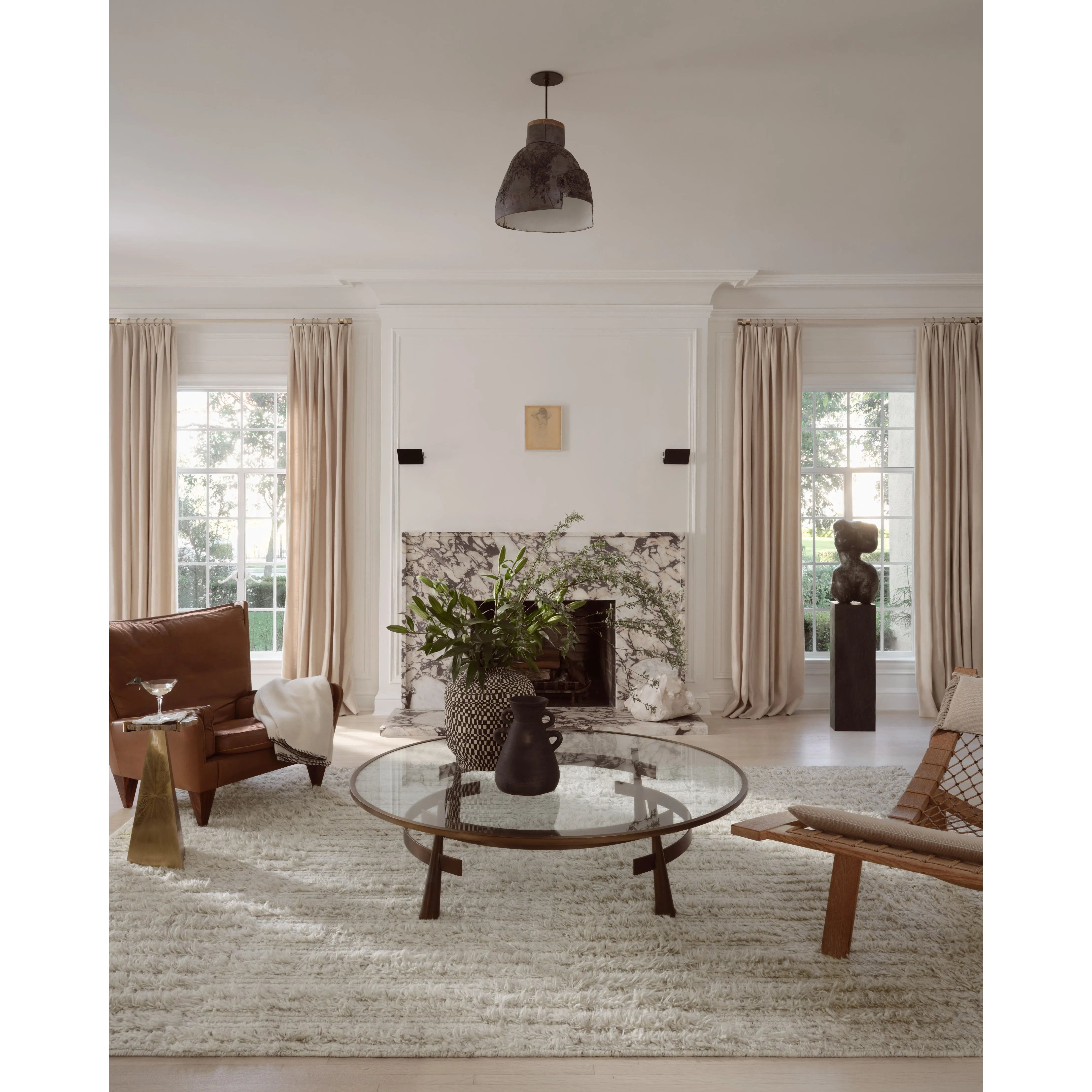 Featuring Brigette Romanek x Loloi Dana Sand Rug by Loloi at Amethyst Home. Irresistible to walk upon, the Dana Sand Rug by Brigette Romanek x Loloi has a high-low texture that alternates between a subtly shaggy pile and a soft base. Horizontal broken stripes give the area rug a fresh and energized structure, while a finish of fringe along the edges accentu. Amethyst Home provides interior design, new home construction design consulting, vintage area rugs, and lighting in the Nashville metro area.