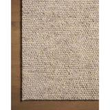 Featuring Brigette Romanek x Loloi Frida Dove Hand-Knotted Rug by Loloi at Amethyst Home. With versatile earth tones and a chunky, hand-knotted texture resembling tiny pebbles, the Frida Dove Rug by Brigette Romanek x Loloi can ground any room with a sense of elevated ease. Each area rug features a subtle nuance in color variation due to the handmade nature of. Amethyst Home provides interior design, new home construction design consulting, vintage area rugs, and lighting in the Dallas metro area.