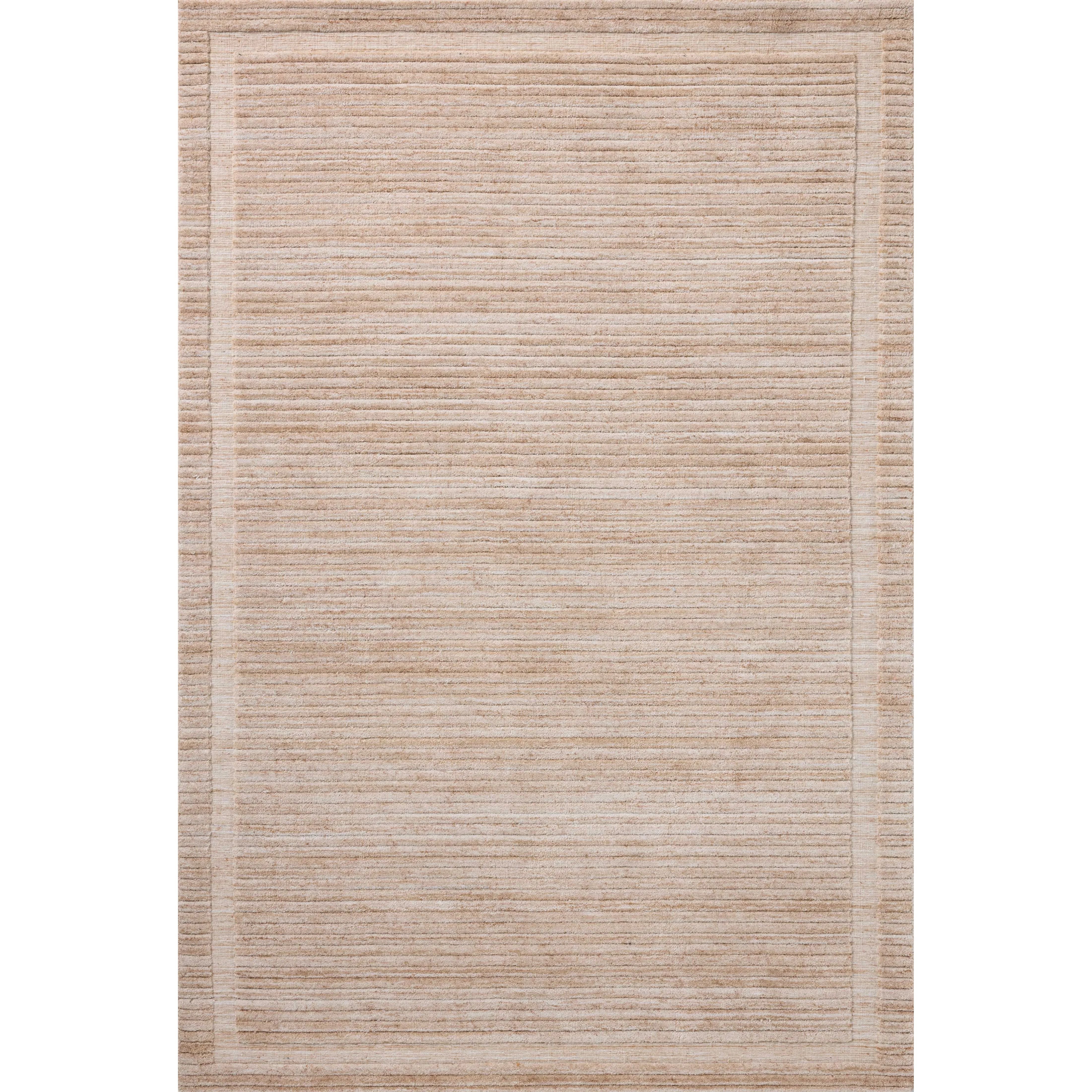 Irresistible to walk upon, the Dana Clay Rug by Brigette Romanek x Loloi has a high-low texture that alternates between a subtly shaggy pile and a soft base. Horizontal broken stripes give the area rug a fresh and energized structure, while a finish of fringe along the edges accentuates its sense of movement. Amethyst Home provides interior design, new home construction design consulting, vintage area rugs, and lighting in the Salt Lake City metro area.