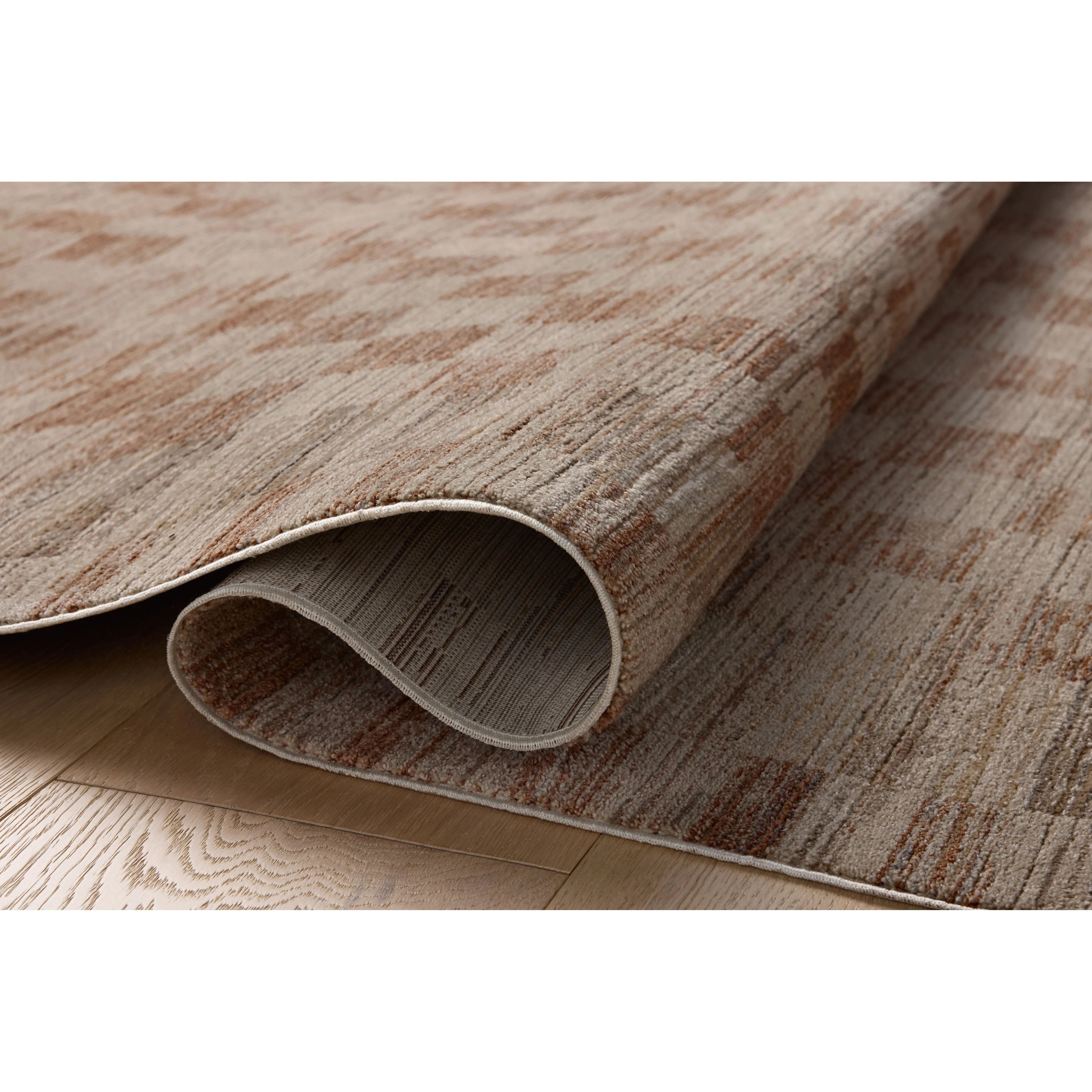 The Cali Collection by Amber Lewis x Loloi is a light-toned area rug with a casual geometric pattern that lends a neutral pattern to any space. Cali is power-loomed of polyester in Turkey for easy-to-clean, no-shed durability in high-traffic areas. This collection is also OEKO-TEX certified, ensuring its materials do not contain harmful substances. Amethyst Home provides interior design, new home construction design consulting, vintage area rugs, and lighting in the Austin metro area.