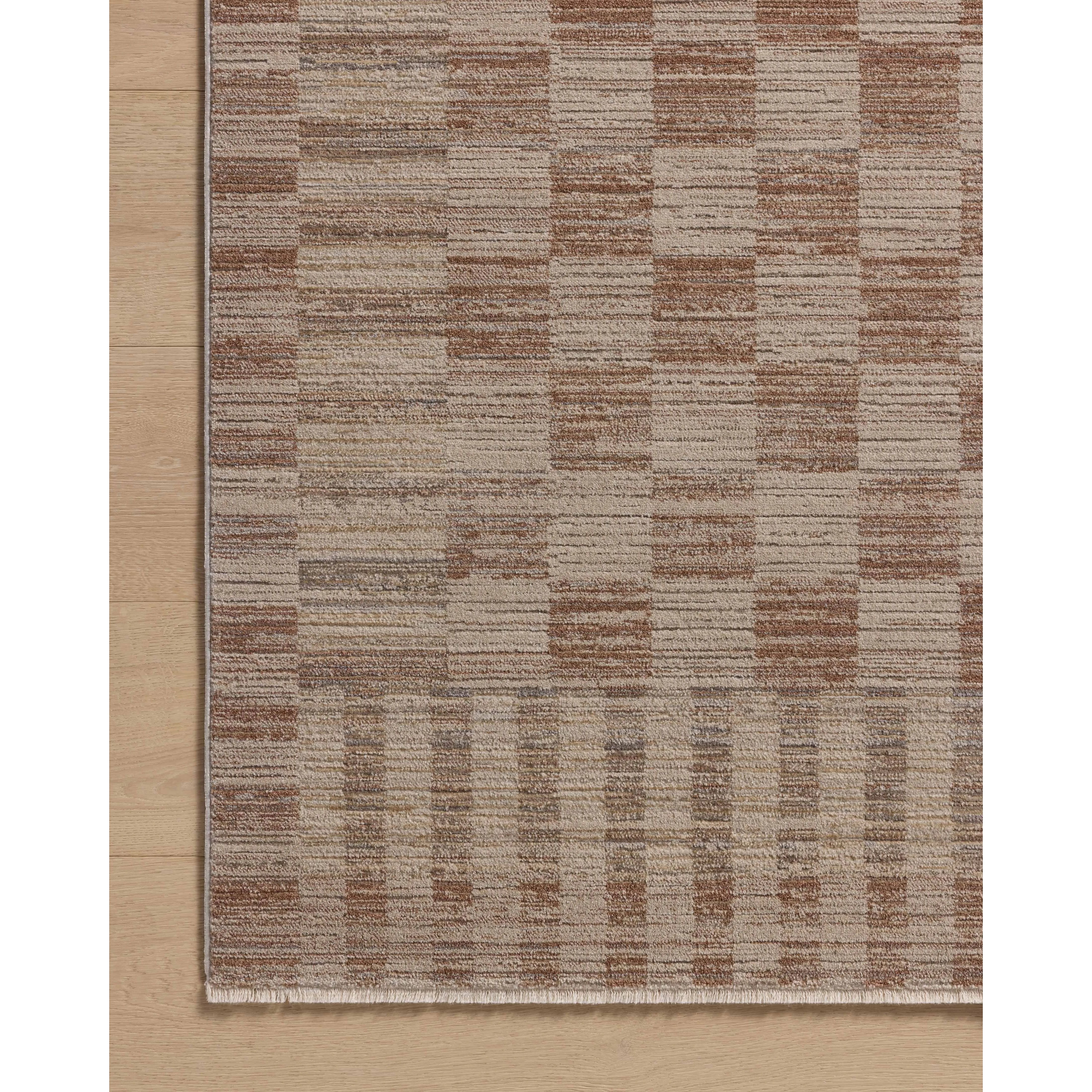 The Cali Collection by Amber Lewis x Loloi is a light-toned area rug with a casual geometric pattern that lends a neutral pattern to any space. Cali is power-loomed of polyester in Turkey for easy-to-clean, no-shed durability in high-traffic areas. This collection is also OEKO-TEX certified, ensuring its materials do not contain harmful substances. Amethyst Home provides interior design, new home construction design consulting, vintage area rugs, and lighting in the Monterey metro area.