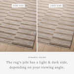 The Cali Collection by Amber Lewis x Loloi is a light-toned area rug with a casual geometric pattern that lends a neutral pattern to any space. Cali is power-loomed of polyester in Turkey for easy-to-clean, no-shed durability in high-traffic areas. This collection is also OEKO-TEX certified, ensuring its materials do not contain harmful substances. Amethyst Home provides interior design, new home construction design consulting, vintage area rugs, and lighting in the Calabasas metro area.